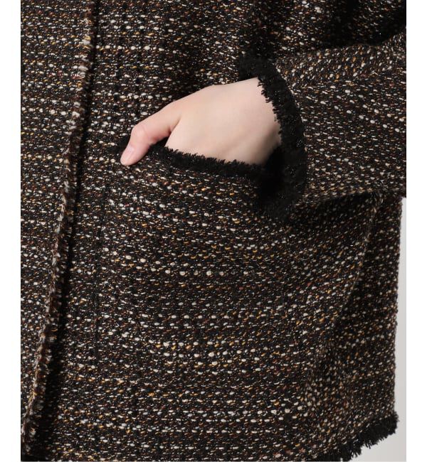 journal standard L'essage「GIOLICA TWEED ドルマンジャケット」|その他|