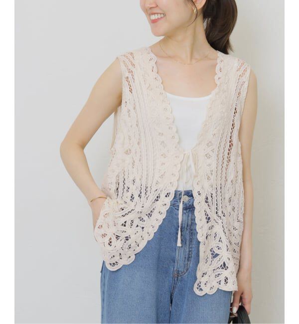 JOURNAL STANDARD relume「バテンレースジレ」|その他|
