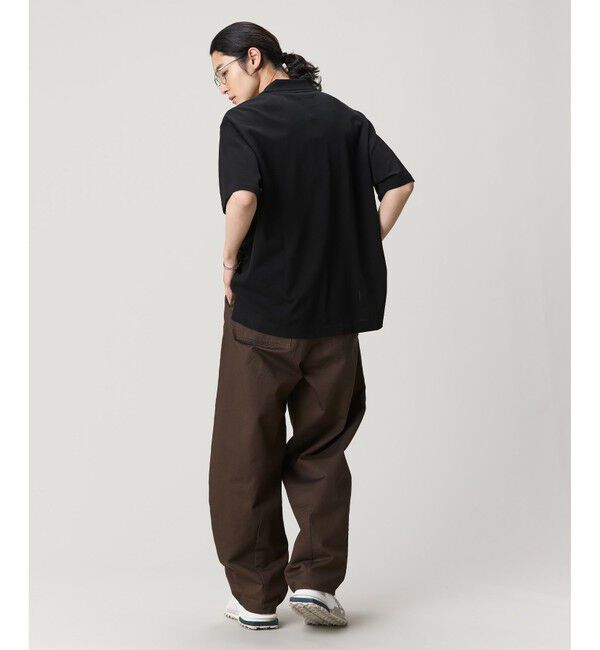 LACOSTE「L.12.12アレンジ スキッパーネックポロシャツ」|ポロシャツ|