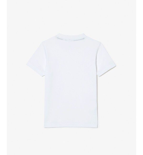 LACOSTE「【EC only】JUNIORベーシックワニロゴパッチ 半袖Tシャツ」|Tシャツ・カットソー|
