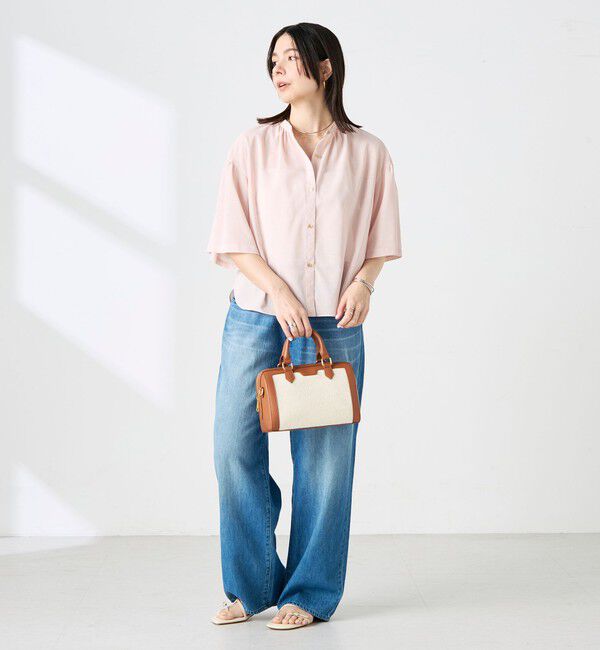 NOLLEY'S「【BECシリーズ】ウォッシャブル袖2ＷAYシアーボイルブラウス」|シャツ・ブラウス|