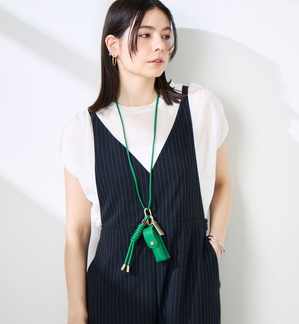 NOLLEY'S「ウォッシャブルシアードライコットンショルダーギャザープルオーバー」|Tシャツ・カットソー|ホワイト