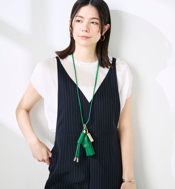 NOLLEY'S「ウォッシャブルシアードライコットンショルダーギャザープルオーバー」|Tシャツ・カットソー|