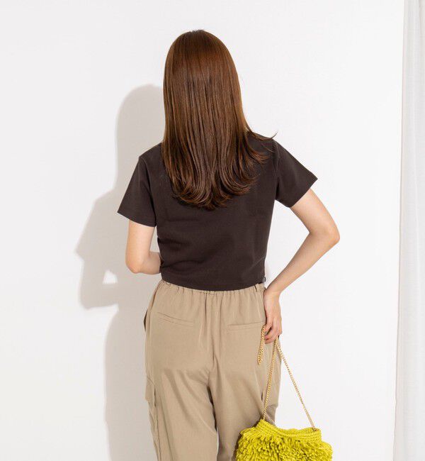NOLLEY'S「【nolnol/ノルノル】ウォッシャブルスキッパーショートポロTee」|ポロシャツ|