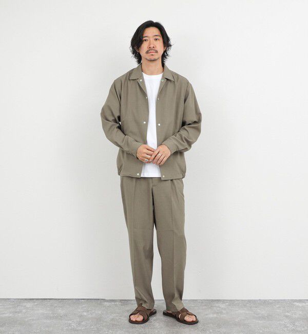 NOLLEY'S goodman「Reflax ワンタックイージーパンツ 26SS」|チノ|