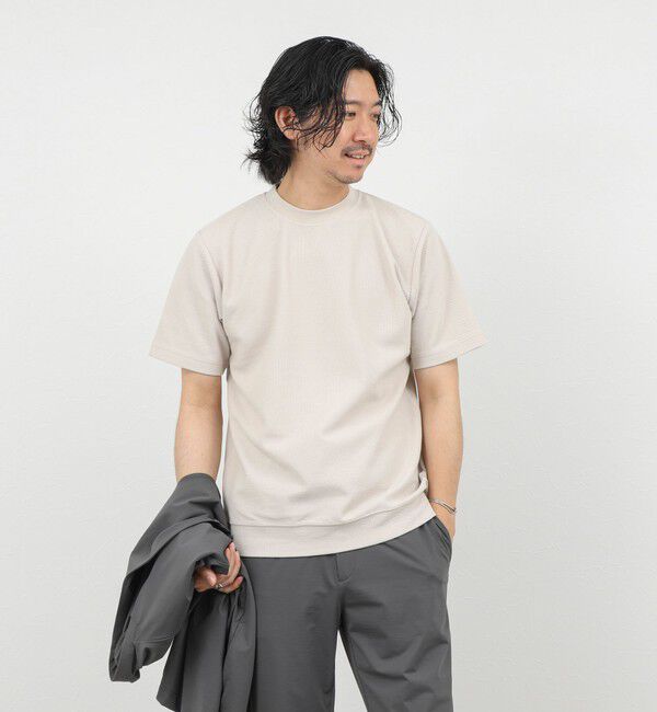 NOLLEY'S goodman「《ビジカジ対応》ローゼンジカノコ 抗菌防臭CN ドレスTシャツ 26SS」|Tシャツ・カットソー|