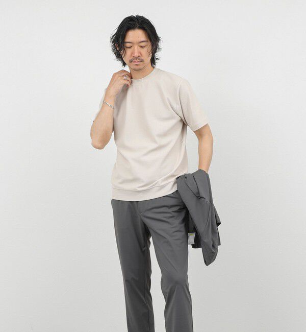 NOLLEY'S goodman「《ビジカジ対応》ローゼンジカノコ 抗菌防臭CN ドレスTシャツ 26SS」|Tシャツ・カットソー|