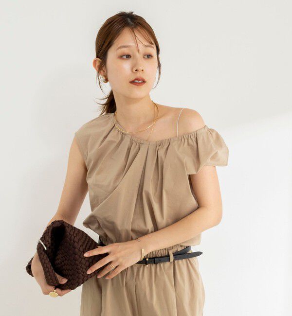 NOLLEY'S「ウォッシャブルギャザー2WAYオールインワン」|オールインワン|