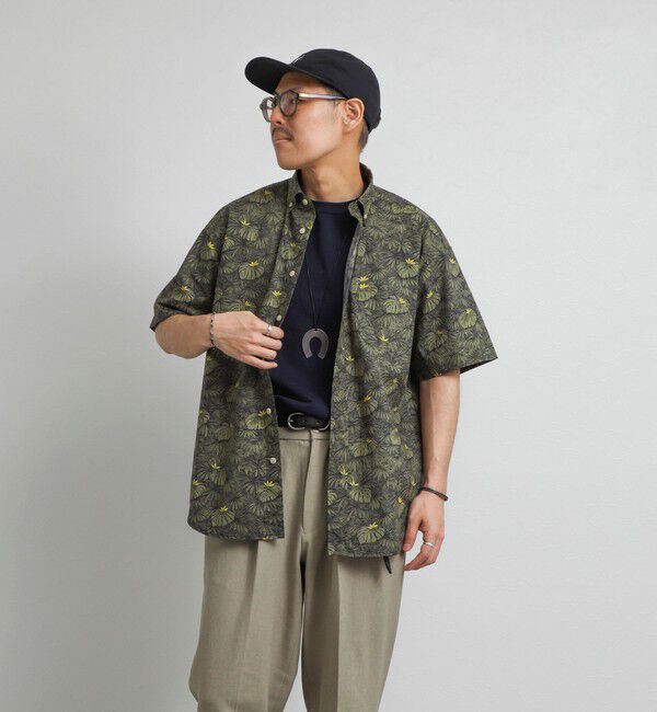 NOLLEY'S goodman「総柄BDシャツ 26SS」|シャツ・ブラウス|