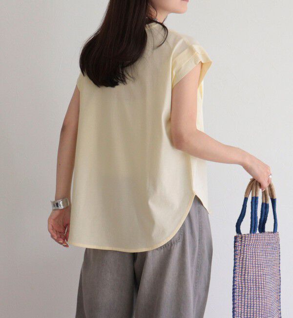 fredy emue「シルケットフレンチタックTシャツ」|Tシャツ・カットソー|