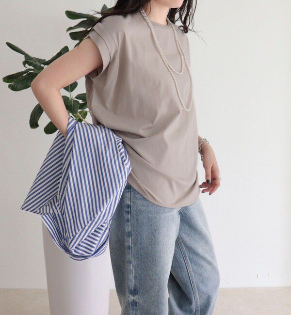 fredy emue「シルケットフレンチタックTシャツ」|Tシャツ・カットソー|