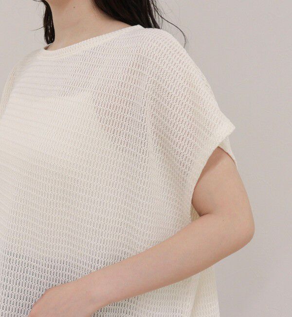 fredy emue「メッシュフレンチプルオーバーカットソー」|Tシャツ・カットソー|