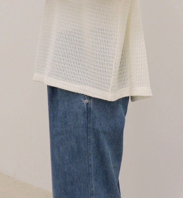 fredy emue「メッシュフレンチプルオーバーカットソー」|Tシャツ・カットソー|