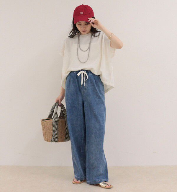 fredy emue「メッシュフレンチプルオーバーカットソー」|Tシャツ・カットソー|