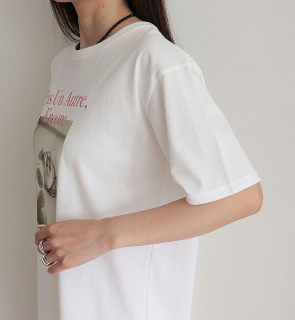 fredy emue「【UVカット/接触冷感】CATフォトＴシャツ」|Tシャツ・カットソー|