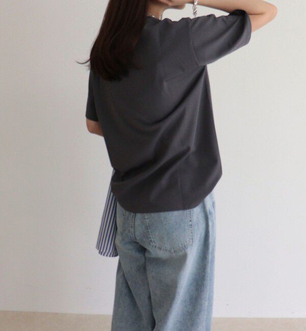 fredy emue「【UVカット/接触冷感】CATフォトＴシャツ」|Tシャツ・カットソー|