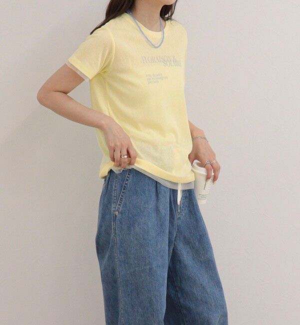 fredy emue「シアーレイヤードＴシャツ」|Tシャツ・カットソー|