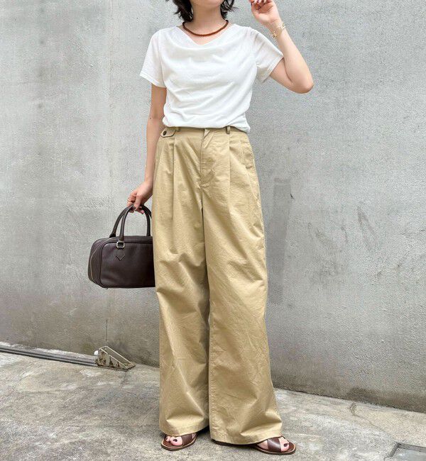 fredy emue「ドレープカットソーブラウス」|Tシャツ・カットソー|