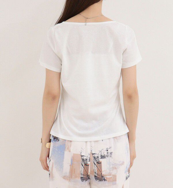 fredy emue「ドレープカットソーブラウス」|Tシャツ・カットソー|