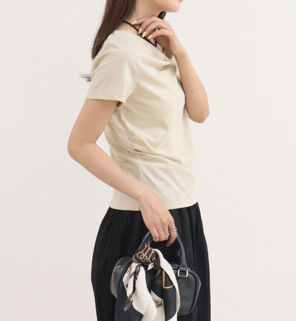 fredy emue「ドレープカットソーブラウス」|Tシャツ・カットソー|