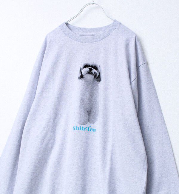 GLOSTER「【新デザイン】【DOG&CAT】NEW犬猫ロンT」|Tシャツ・カットソー|