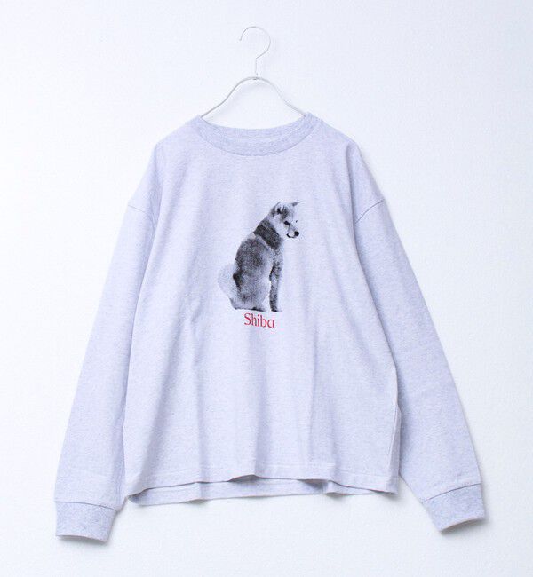 GLOSTER「【新デザイン】【DOG&CAT】NEW犬猫ロンT」|Tシャツ・カットソー|グレー系その他7