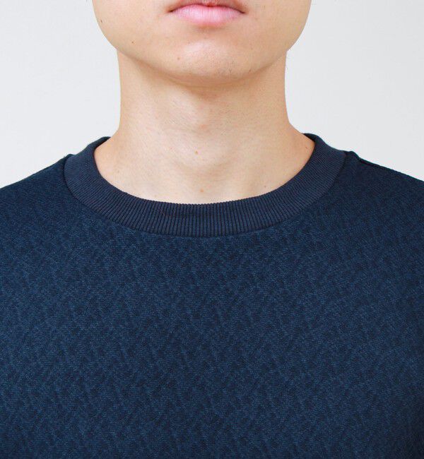 GLOSTER「ウォールジャガード リンクス クルーネック ロンT 」|Tシャツ・カットソー|