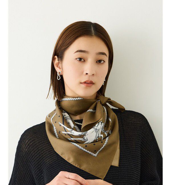 ROPE「ROPE' リバイバルシルクスカーフ/ Lサイズ・26AW」|バンダナ・スカーフ|