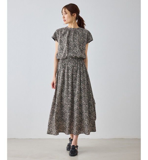Rope&rsquo;Picnic「【WEB限定サイズ】小花柄＆線画アソートワンピース」|ワンピース|