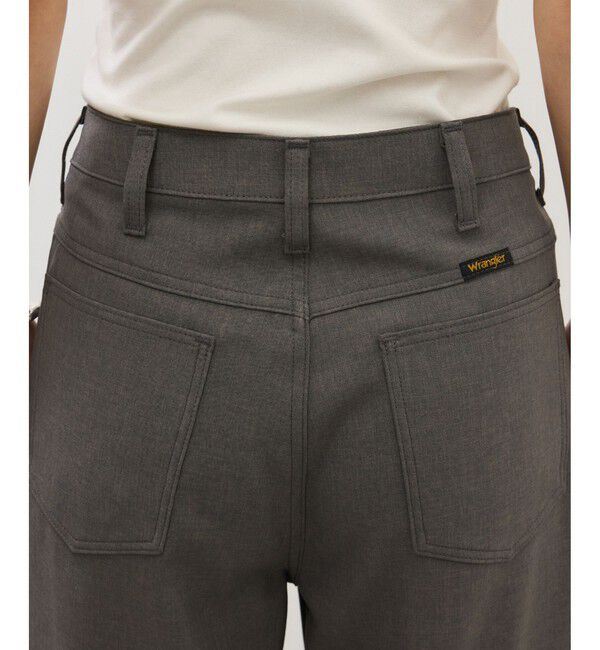 ADAM ET ROPE'「【Wrangler for ADAM ET ROPE'】別注WRANCHER WIDE/吸水速乾」|スラックス|