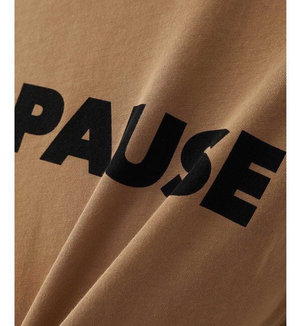 THE PAUSE「【THE PAUSE】THE PAUSE Tシャツ」|Tシャツ・カットソー|