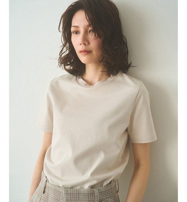  「《大人のための上質なTシャツ》スビンコットンTシャツ」|Tシャツ・カットソー|