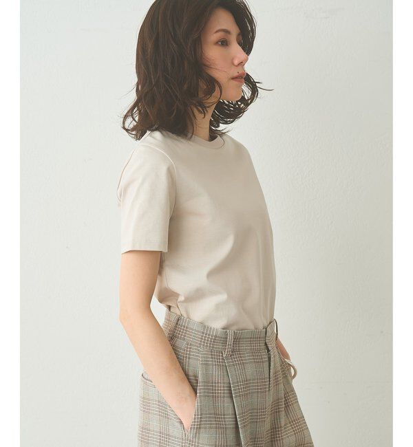  「《大人のための上質なTシャツ》スビンコットンTシャツ」|Tシャツ・カットソー|