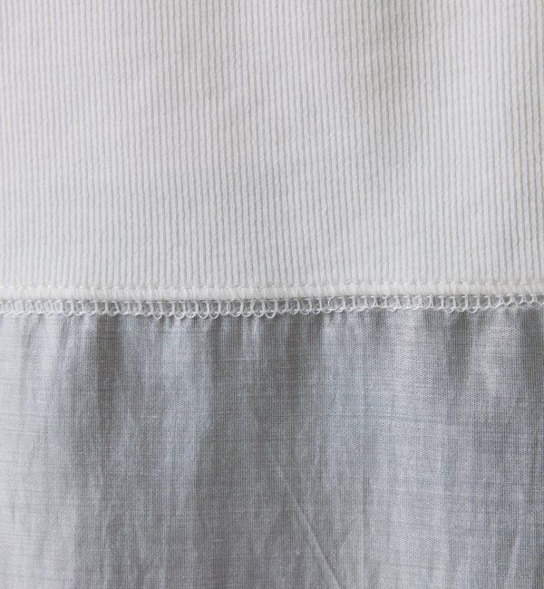  「 裾シアーロンT」|Tシャツ・カットソー|