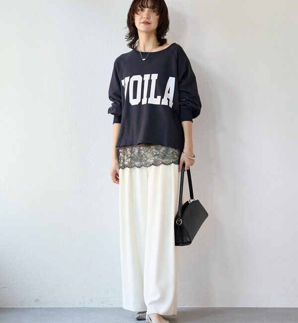  「【Yossshiiii企画】ワイドロゴカットオフスエット」|Tシャツ・カットソー|
