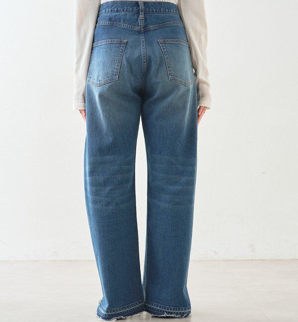  「【RIMH】【3サイズ展開/ストレッチ】カッティングデニム」|デニム|
