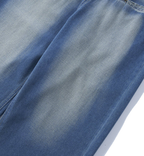  「《UNISEX / サイズ展開あり》スラッシュポケットブラストワイドデニム」|デニム|