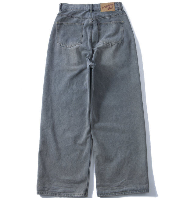  「《UNISEX / サイズ展開あり》スラッシュポケットブラストワイドデニム」|デニム|