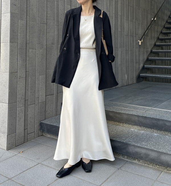  「【サイズ展開あり】バイアススカート」|スカート|