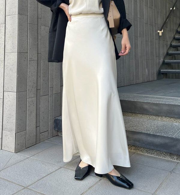  「【サイズ展開あり】バイアススカート」|スカート|