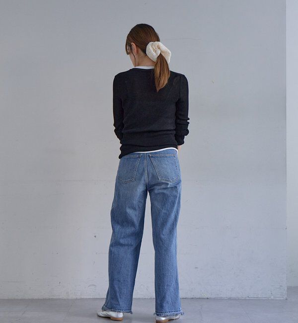  「【再入荷】ヘンリーネックレイヤードニット」|ニット・セーター|