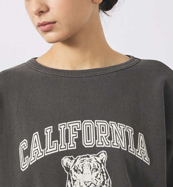 ABAHOUSE「【MIXTA/ミクスタ】TABBY CAT CREW NECK SWEAT /M」|スウェット・ジャージ|
