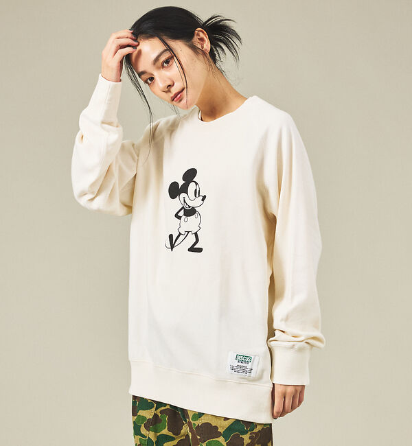 ABAHOUSE「【MICKEY &times; DISCUS ATHLETIC / ミッキー &times; ディスカス」|スウェット・ジャージ|