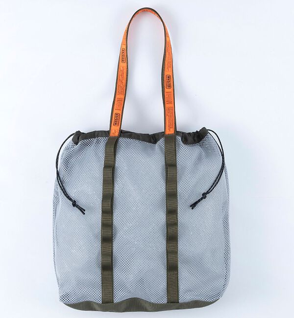ABAHOUSE「【WEEKEND(ER)/ウィークエンダー】WKD MESH TOTE/ウィーク」|トートバッグ|グレー