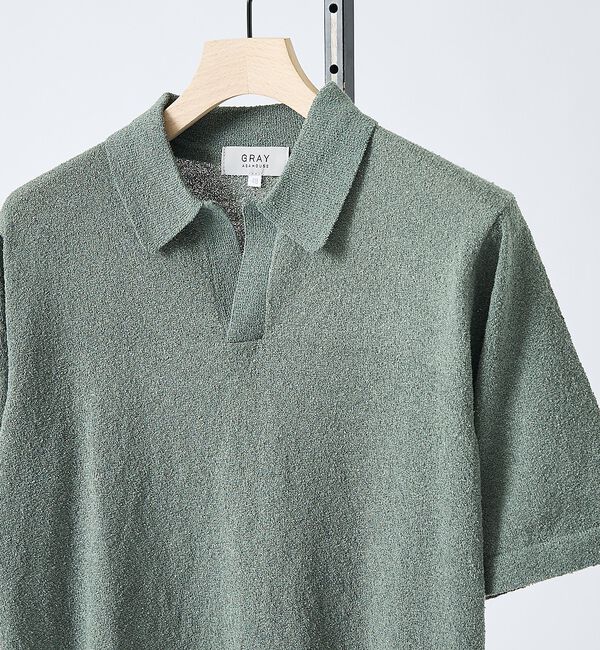 ABAHOUSE「ブークレー スキッパーポロシャツ」|ポロシャツ|