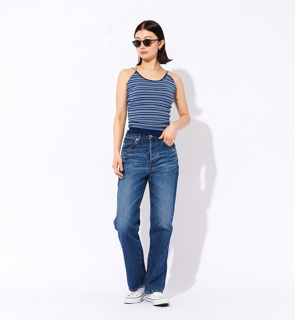 Rouge vif「【FRUIT OF THE LOOM】カップ付き丸編みキャミソール / 無地 /」|キャミソール|