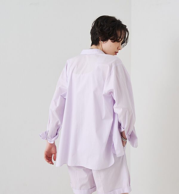 Rouge vif「【セットアップ対応】コットン胸ポケット付きシャツ」|シャツ・ブラウス|
