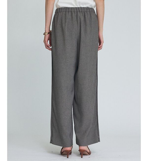 qualite「【セットアップ対応】ウールライクワイドパンツ」|その他|