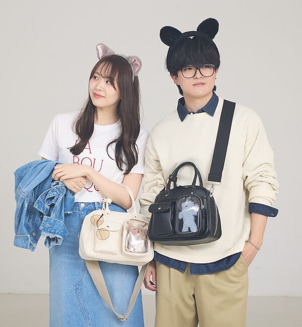 LOWELL things「【追加】オシゴト/2WAYボストンバッグ【推し活】【予約】」|ボストンバッグ|