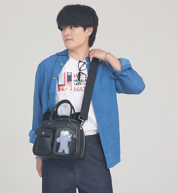 LOWELL things「【追加】オシゴト/2WAYボストンバッグ【推し活】【予約】」|ボストンバッグ|